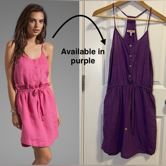 Juicy Couture Linen Beach Dress - Sz XS - Picture 16 of 17